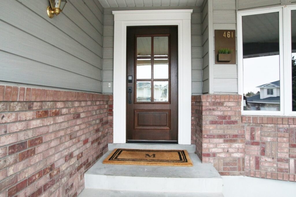 Expert exterior doors and trims installation services in Cook County area, enhancing home aesthetics with skilled craftsmanship.
